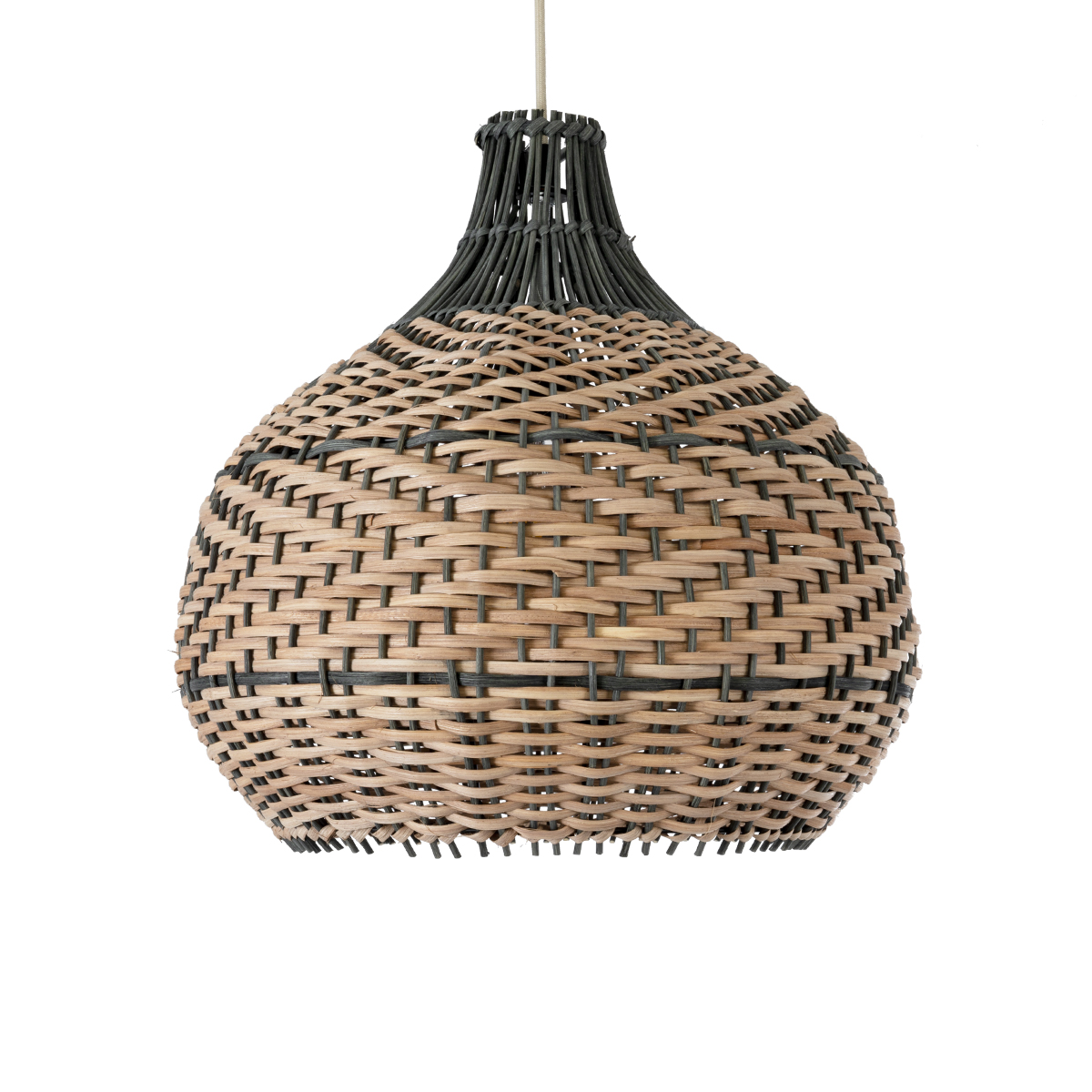 LEDTM® SEYCHELLES 01948 Boho Κρεμαστό Φωτιστικό Οροφής με Ντουί 1 x E27 AC 220-240V IP20 - Καφέ & Λαδί - Μ40 x Π40 x Υ40cm - Image 5