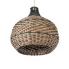 LEDTM® SEYCHELLES 01948 Boho Κρεμαστό Φωτιστικό Οροφής με Ντουί 1 x E27 AC 220-240V IP20 - Καφέ & Λαδί - Μ40 x Π40 x Υ40cm - Image 6