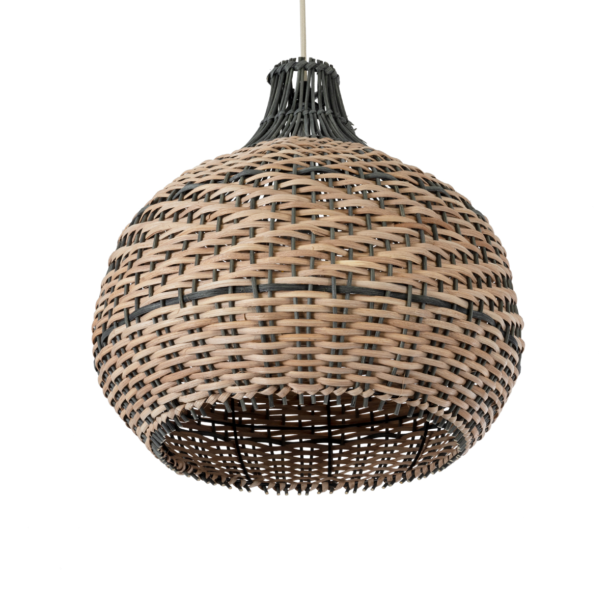 LEDTM® SEYCHELLES 01948 Boho Κρεμαστό Φωτιστικό Οροφής με Ντουί 1 x E27 AC 220-240V IP20 - Καφέ & Λαδί - Μ40 x Π40 x Υ40cm - Image 6