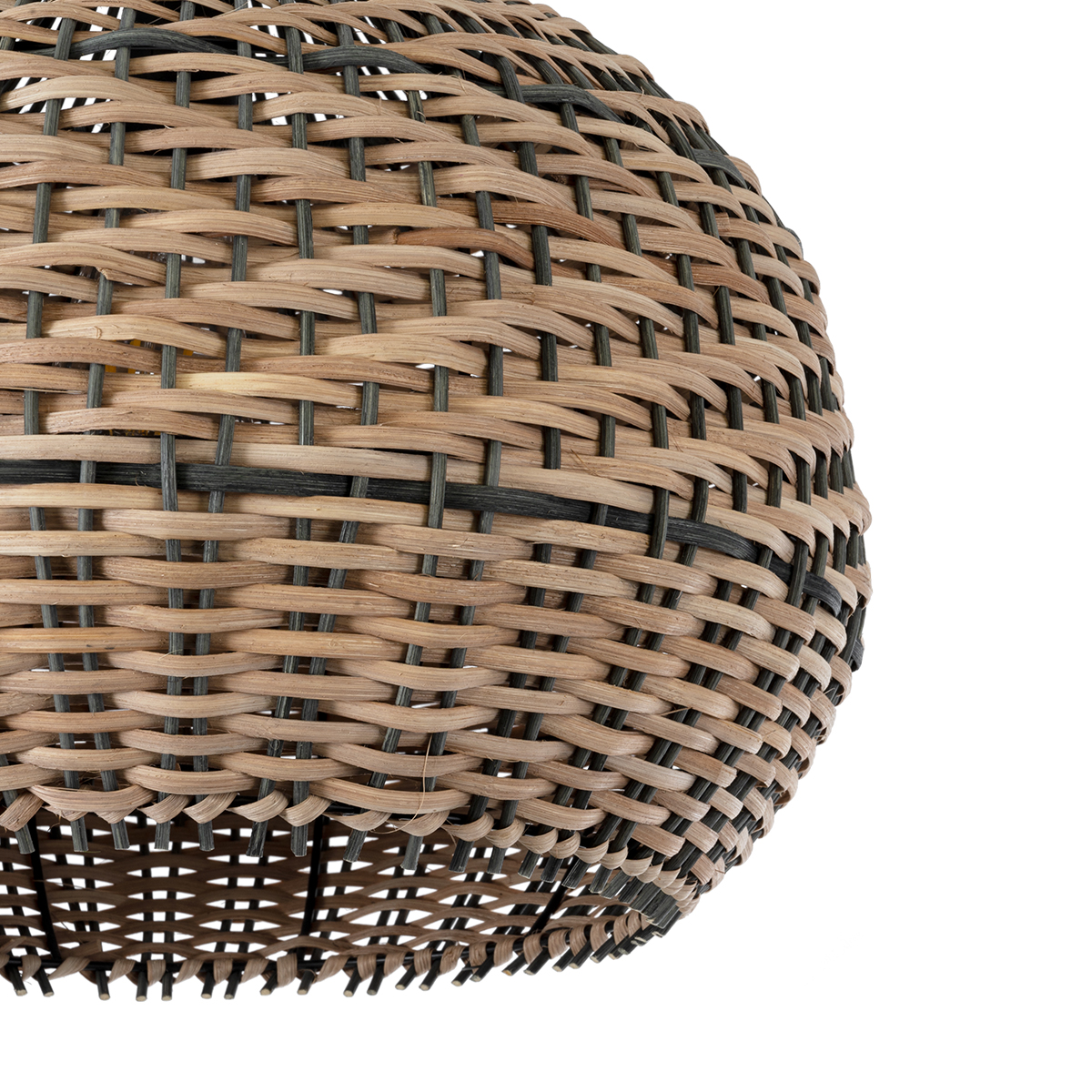 LEDTM® SEYCHELLES 01948 Boho Κρεμαστό Φωτιστικό Οροφής με Ντουί 1 x E27 AC 220-240V IP20 - Καφέ & Λαδί - Μ40 x Π40 x Υ40cm - Image 9