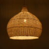 LEDTM® SANTACRUZ 01951 Boho Κρεμαστό Φωτιστικό Οροφής με Ντουί 1 x E27 AC 220-240V IP20 - Μπεζ & Καφέ - Μ60 x Π60 x Υ60cm - Image 3