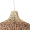 LEDTM® PANAMA 01952 Boho Κρεμαστό Φωτιστικό Οροφής με Ντουί 1 x E27 AC 220-240V IP20 - Μπεζ & Καφέ - Μ40 x Π40 x Υ34cm - Image 8