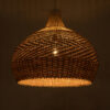 LEDTM® PANAMA 01953 Boho Κρεμαστό Φωτιστικό Οροφής με Ντουί 1 x E27 AC 220-240V IP20 - Μπεζ & Καφέ - Μ60 x Π60 x Υ60cm - Image 3