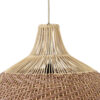 LEDTM® PANAMA 01953 Boho Κρεμαστό Φωτιστικό Οροφής με Ντουί 1 x E27 AC 220-240V IP20 - Μπεζ & Καφέ - Μ60 x Π60 x Υ60cm - Image 8