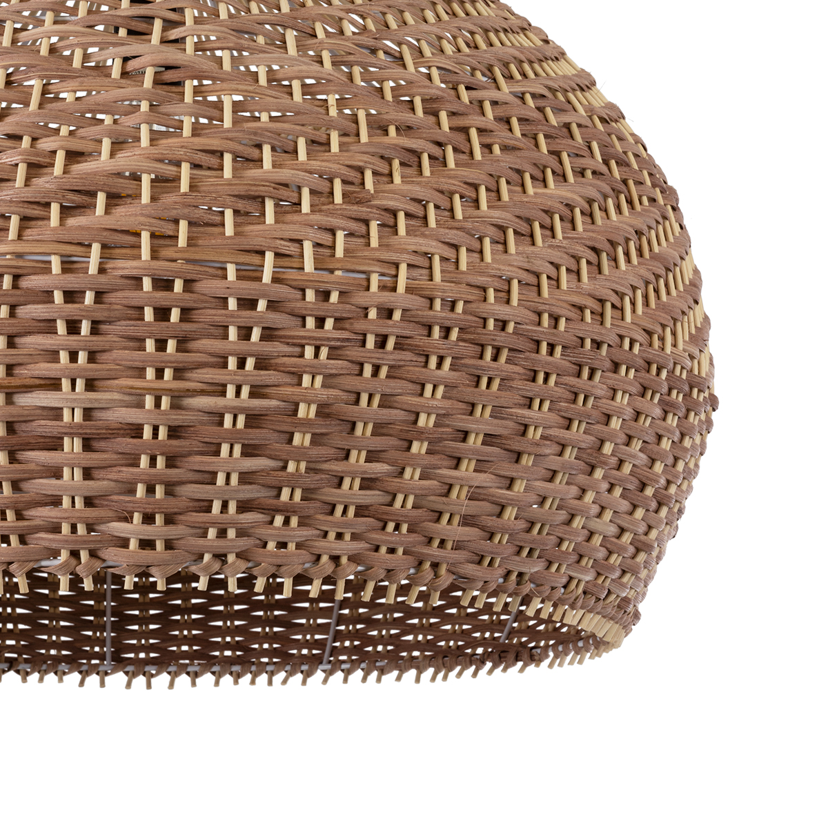 LEDTM® PANAMA 01953 Boho Κρεμαστό Φωτιστικό Οροφής με Ντουί 1 x E27 AC 220-240V IP20 - Μπεζ & Καφέ - Μ60 x Π60 x Υ60cm - Image 9