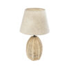 LEDTM® HASUMI 01956 Boho Επιτραπέζιο Φωτιστικό Πορτατίφ με Ντουί 1 x E27 AC 220-240V IP20 - Μπεζ - Μ23 x Π23 x Υ40cm - Image 2