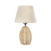 LEDTM® HASUMI 01956 Boho Επιτραπέζιο Φωτιστικό Πορτατίφ με Ντουί 1 x E27 AC 220-240V IP20 - Μπεζ - Μ23 x Π23 x Υ40cm - Image 3