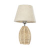 LEDTM® HASUMI 01956 Boho Επιτραπέζιο Φωτιστικό Πορτατίφ με Ντουί 1 x E27 AC 220-240V IP20 - Μπεζ - Μ23 x Π23 x Υ40cm - Image 4