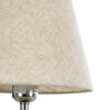 LEDTM® HASUMI 01956 Boho Επιτραπέζιο Φωτιστικό Πορτατίφ με Ντουί 1 x E27 AC 220-240V IP20 - Μπεζ - Μ23 x Π23 x Υ40cm - Image 5