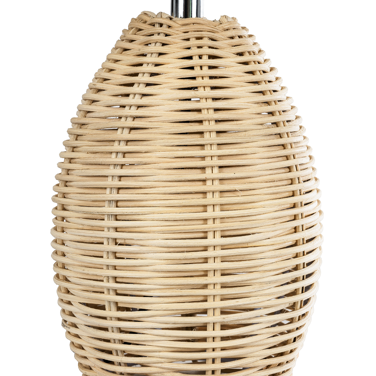 LEDTM® HASUMI 01956 Boho Επιτραπέζιο Φωτιστικό Πορτατίφ με Ντουί 1 x E27 AC 220-240V IP20 - Μπεζ - Μ23 x Π23 x Υ40cm - Image 6