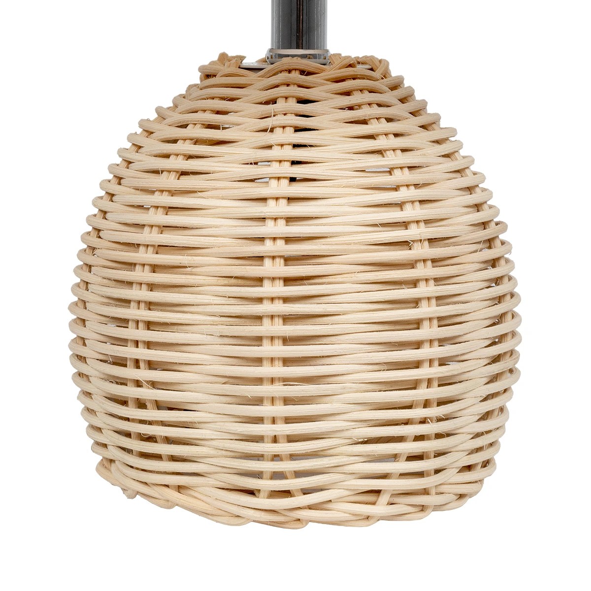 LEDTM® HASUMI 01957 Boho Επιτραπέζιο Φωτιστικό Πορτατίφ με Ντουί 1 x E27 AC 220-240V IP20 - Μπεζ & Λευκό - Μ19 x Π19 x Υ30cm - Image 6