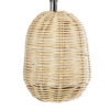 LEDTM® HASUMI 01958 Boho Επιτραπέζιο Φωτιστικό Πορτατίφ με Ντουί 1 x E27 AC 220-240V IP20 - Μπεζ & Λευκό - Μ18 x Π18 x Υ36cm - Image 6