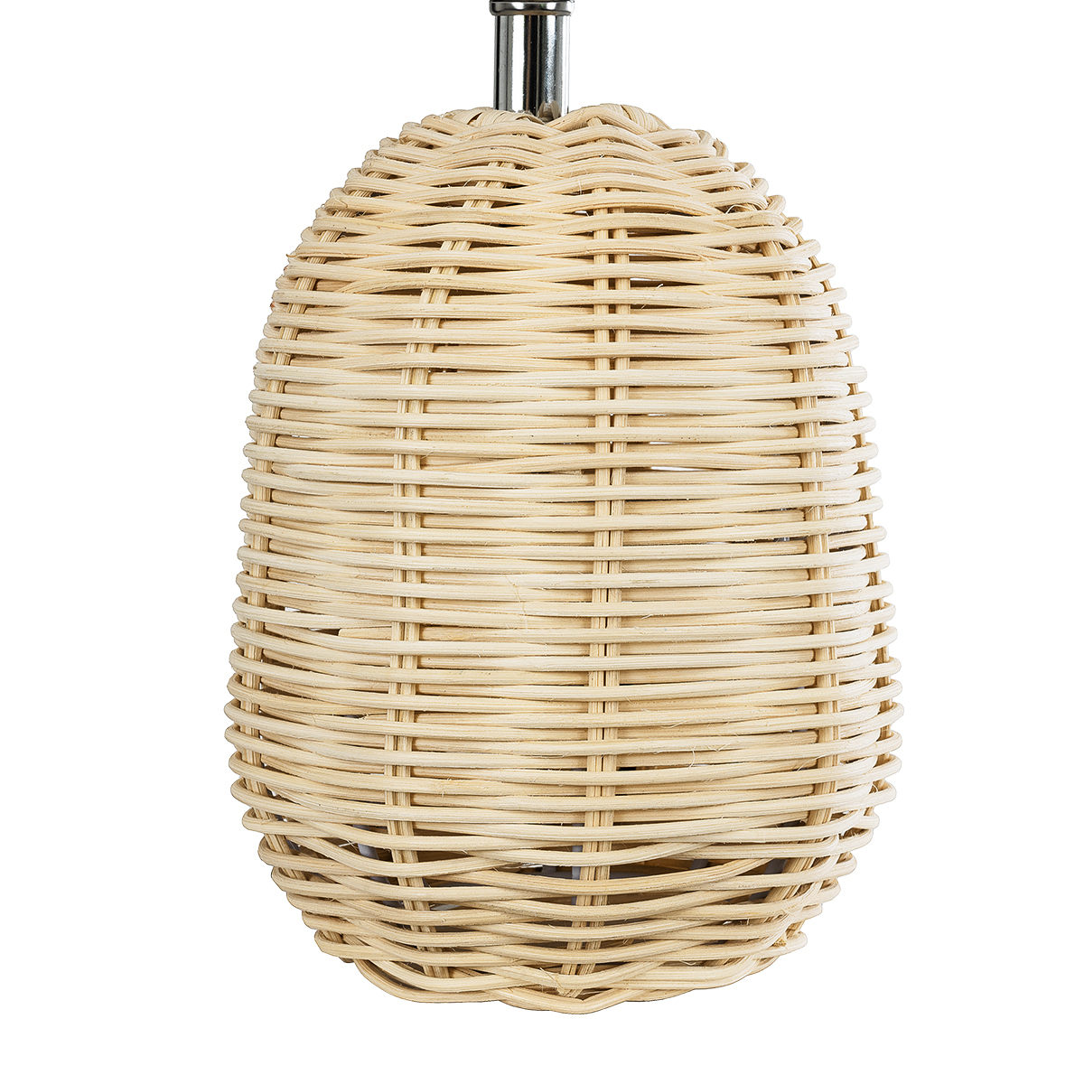 LEDTM® HASUMI 01958 Boho Επιτραπέζιο Φωτιστικό Πορτατίφ με Ντουί 1 x E27 AC 220-240V IP20 - Μπεζ & Λευκό - Μ18 x Π18 x Υ36cm - Image 6