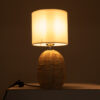 LEDTM® HASUMI 01958 Boho Επιτραπέζιο Φωτιστικό Πορτατίφ με Ντουί 1 x E27 AC 220-240V IP20 - Μπεζ & Λευκό - Μ18 x Π18 x Υ36cm - Image 8