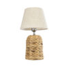 LEDTM® HOLOKAI 01960 Boho Επιτραπέζιο Φωτιστικό Πορτατίφ με Ντουί 1 x E27 AC 220-240V IP20 - Μπεζ & Λευκό - Μ23 x Π23 x Υ40cm - Image 4