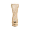 LEDTM® ROWAN 01994 Boho Επιτραπέζιο Φωτιστικό Πορτατίφ με Ντουί 1 x E27 AC 220-240V IP20 - Μπεζ - Μ17 x Π17 x Υ42cm - Image 3