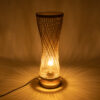 LEDTM® ROWAN 01994 Boho Επιτραπέζιο Φωτιστικό Πορτατίφ με Ντουί 1 x E27 AC 220-240V IP20 - Μπεζ - Μ17 x Π17 x Υ42cm - Image 8