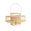 LEDTM® SORENIA 02003 Boho Επιδαπέδιο Φωτιστικό με Ντουί 1 x E27 AC 220-240V IP20 - Μπεζ - Μ48 x Π48 x Υ27cm - Image 3