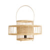 LEDTM® SORENIA 02003 Boho Επιδαπέδιο Φωτιστικό με Ντουί 1 x E27 AC 220-240V IP20 - Μπεζ - Μ48 x Π48 x Υ27cm - Image 4