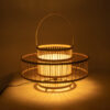 LEDTM® SORENIA 02003 Boho Επιδαπέδιο Φωτιστικό με Ντουί 1 x E27 AC 220-240V IP20 - Μπεζ - Μ48 x Π48 x Υ27cm - Image 8