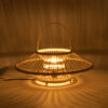 LEDTM® SORENIA 02005 Boho Επιτραπέζιο Φωτιστικό Πορτατίφ με Ντουί 1 x E27 AC 220-240V IP20 - Μπεζ - Μ50 x Π50 x Υ18cm - Image 8
