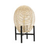 LEDTM® NERINA 02014 Boho Επιτραπέζιο Φωτιστικό Πορτατίφ με Ντουί 1 x E27 AC 220-240V IP20 - Μπεζ & Μαύρο - Μ30 x Π30 x Υ50cm - Image 4