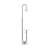 LEDTM® CORDELIA 02026 Μοντέρνο Επιδαπέδιο Φωτιστικό με Ντουί 1 x E27 AC 220-240V IP20 - Μαύρο & Λευκό - Μ30 x Π38 x Υ180cm - Image 3