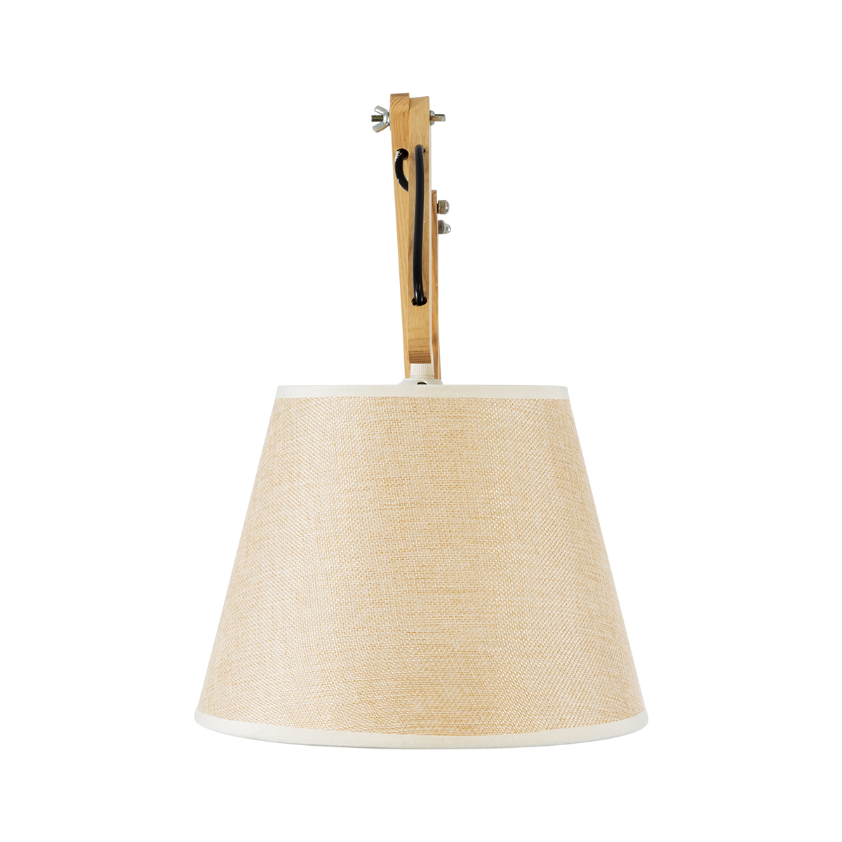 LEDTM® TALISHA 02028 Μοντέρνο Φωτιστικό Τοίχου - Απλίκα με Ντουί 1 x E27 AC 220-240V IP20 - Μπεζ - Μ100 x Π15 x Υ36cm - Image 5