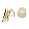 LEDTM® TALISHA 02028 Μοντέρνο Φωτιστικό Τοίχου - Απλίκα με Ντουί 1 x E27 AC 220-240V IP20 - Μπεζ - Μ100 x Π15 x Υ36cm - Image 9