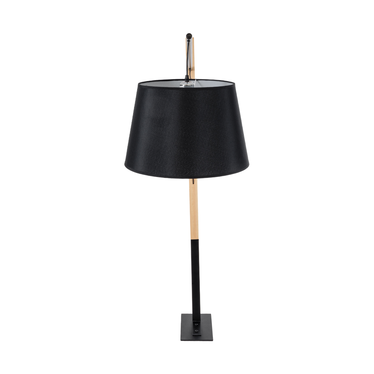 LEDTM® KELSIE 02029 Μοντέρνο Επιδαπέδιο Φωτιστικό με Ντουί 1 x E27 AC 220-240V IP20 - Μαύρο & Μπεζ - Μ40 x Π125 x Υ140cm - Image 6