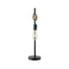 LEDTM® MINDELO 02032 Μοντέρνο Επιτραπέζιο Φωτιστικό Πορτατίφ με Ντουί 1 x E27 AC 220-240V IP20 - Μαύρο & Μπεζ - Μ25 x Π15 x Υ60cm - Image 4