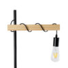 LEDTM® MINDELO 02033 Μοντέρνο Επιδαπέδιο Φωτιστικό με Ντουί 1 x E27 AC 220-240V IP20 - Μαύρο & Μπεζ - Μ35 x Π24 x Υ150cm - Image 7