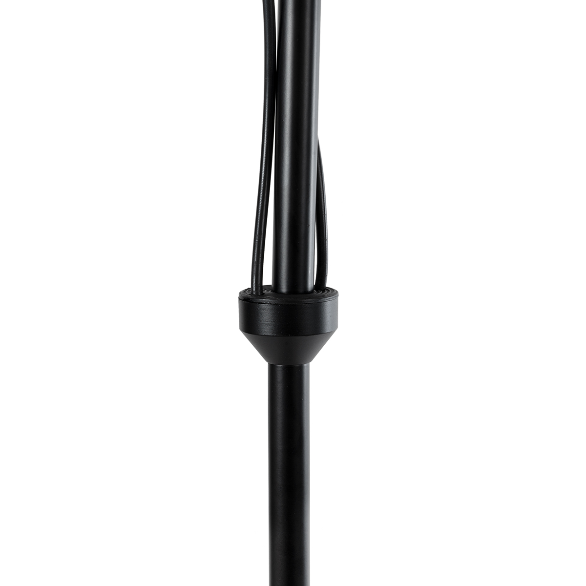 LEDTM® MINDELO 02034 Μοντέρνο Επιδαπέδιο Φωτιστικό με Ντουί 2 x E27 AC 220-240V IP20 - Μαύρο & Μπεζ - Μ40 x Π24 x Υ175cm - Image 9