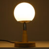 LEDTM® COVE 02036 Μοντέρνο Επιτραπέζιο Φωτιστικό Πορτατίφ με Ντουί 1 x E27 AC 220-240V IP20 - Μπεζ & Λευκό - Μ12 x Π12 x Υ25cm - Image 8