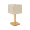 LEDTM® KOLIPE 02038 Boho Επιτραπέζιο Φωτιστικό Πορτατίφ με Ντουί 1 x E27 AC 220-240V IP20 - Μπεζ - Μ18 x Π18 x Υ25cm - Image 2