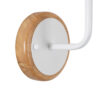 LEDTM® MANU 02044 Μοντέρνο Φωτιστικό Τοίχου - Απλίκα με Ντουί 1 x E27 AC 220-240V IP20 - Λευκό & Μπεζ - Μ18 x Π20 x Υ37cm - Image 7