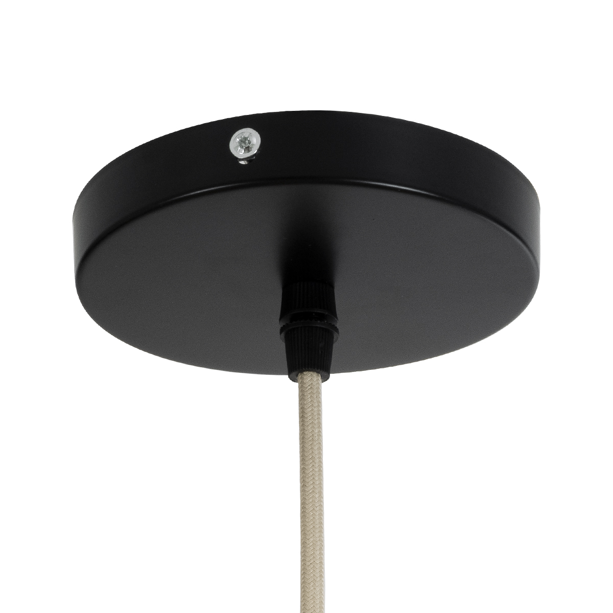 LEDTM® HIROKA 02046 Boho Κρεμαστό Φωτιστικό Οροφής με Ντουί 1 x E27 AC 220-240V IP20 - Μπεζ - Μ100 x Π100 x Υ110cm - Image 8