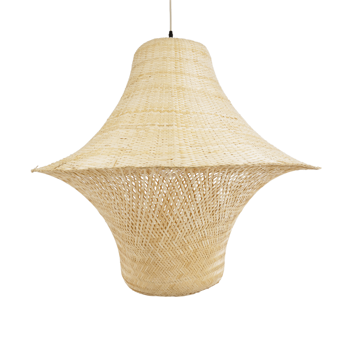 LEDTM® JUNIPER 02047 Boho Κρεμαστό Φωτιστικό Οροφής με Ντουί 1 x E27 AC 220-240V IP20 - Μπεζ - Μ100 x Π100 x Υ90cm - Image 5