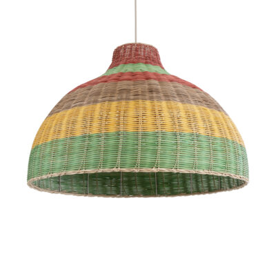 Alternative view of LEDTM® CABALLEROS 02054 Boho Κρεμαστό Φωτιστικό Οροφής με Ντουί 1 x E27 AC 220-240V IP20 - Πολύχρωμο - Μ70 x Π70 x Υ48cm