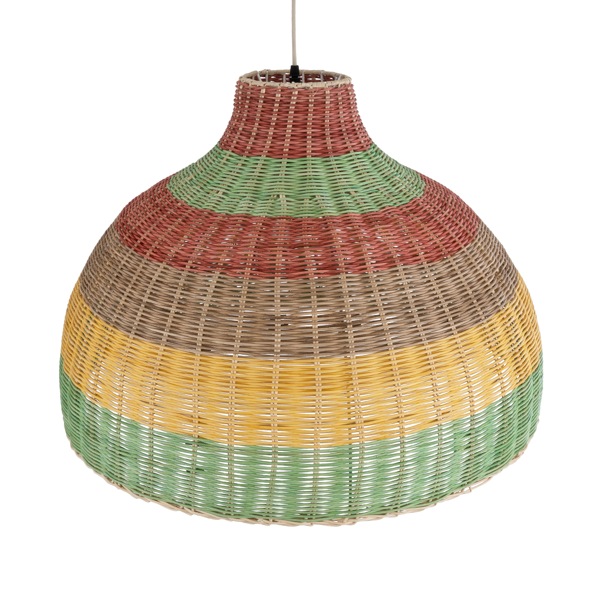 LEDTM® CABALLEROS 02054 Boho Κρεμαστό Φωτιστικό Οροφής με Ντουί 1 x E27 AC 220-240V IP20 - Πολύχρωμο - Μ70 x Π70 x Υ48cm - Image 7