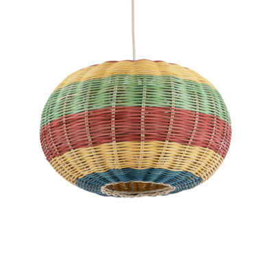 Alternative view of LEDTM® CABALLEROS 02055 Boho Κρεμαστό Φωτιστικό Οροφής με Ντουί 1 x E27 AC 220-240V IP20 - Πολύχρωμο - Μ40 x Π40 x Υ25cm