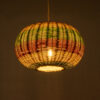 LEDTM® CABALLEROS 02055 Boho Κρεμαστό Φωτιστικό Οροφής με Ντουί 1 x E27 AC 220-240V IP20 - Πολύχρωμο - Μ40 x Π40 x Υ25cm - Image 3