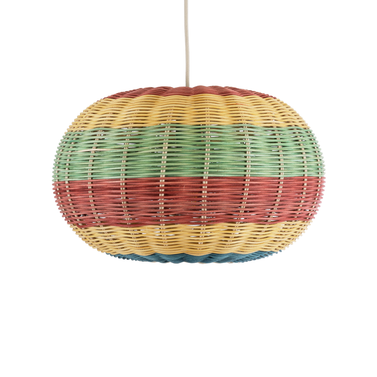 LEDTM® CABALLEROS 02055 Boho Κρεμαστό Φωτιστικό Οροφής με Ντουί 1 x E27 AC 220-240V IP20 - Πολύχρωμο - Μ40 x Π40 x Υ25cm - Image 5