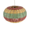 LEDTM® CABALLEROS 02055 Boho Κρεμαστό Φωτιστικό Οροφής με Ντουί 1 x E27 AC 220-240V IP20 - Πολύχρωμο - Μ40 x Π40 x Υ25cm - Image 7