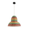 LEDTM® CABALLEROS 02057 Boho Κρεμαστό Φωτιστικό Οροφής με Ντουί 1 x E27 AC 220-240V IP20 - Πολύχρωμο - Μ40 x Π40 x Υ30cm - Image 4