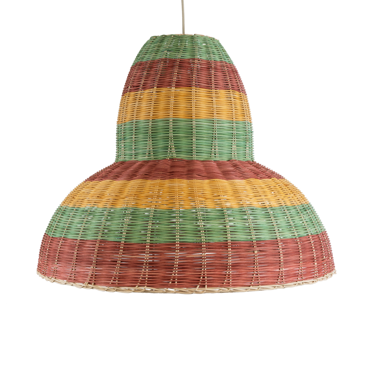 LEDTM® CABALLEROS 02058 Boho Κρεμαστό Φωτιστικό Οροφής με Ντουί 1 x E27 AC 220-240V IP20 - Πολύχρωμο - Μ70 x Π70 x Υ60cm - Image 5