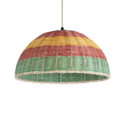 Alternative view of LEDTM® CABALLEROS 02060 Boho Κρεμαστό Φωτιστικό Οροφής με Ντουί 1 x E27 AC 220-240V IP20 - Πολύχρωμο - Μ40 x Π40 x Υ20cm