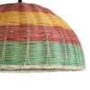 LEDTM® CABALLEROS 02060 Boho Κρεμαστό Φωτιστικό Οροφής με Ντουί 1 x E27 AC 220-240V IP20 - Πολύχρωμο - Μ40 x Π40 x Υ20cm - Image 8