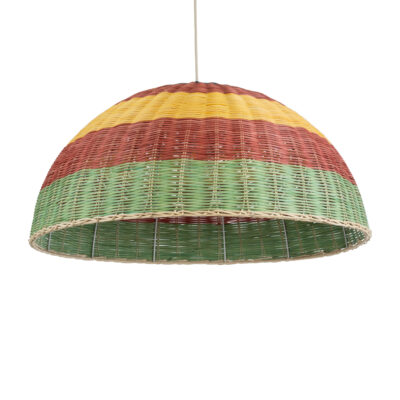 Alternative view of LEDTM® CABALLEROS 02061 Boho Κρεμαστό Φωτιστικό Οροφής με Ντουί 1 x E27 AC 220-240V IP20 - Πολύχρωμο - Μ70 x Π70 x Υ34cm