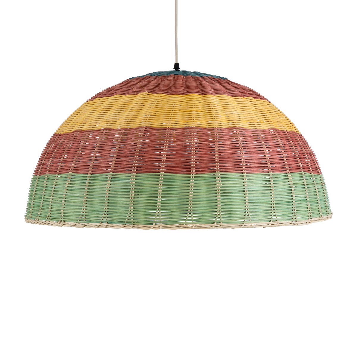 LEDTM® CABALLEROS 02061 Boho Κρεμαστό Φωτιστικό Οροφής με Ντουί 1 x E27 AC 220-240V IP20 - Πολύχρωμο - Μ70 x Π70 x Υ34cm - Image 5